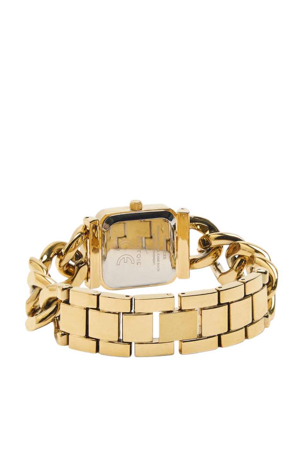 Часы с квадратным циферблатом|Основной цвет:Золотой Женский Parfois Часы с квадратным циферблатом (цвет ), артикул 239356 | Фото 3