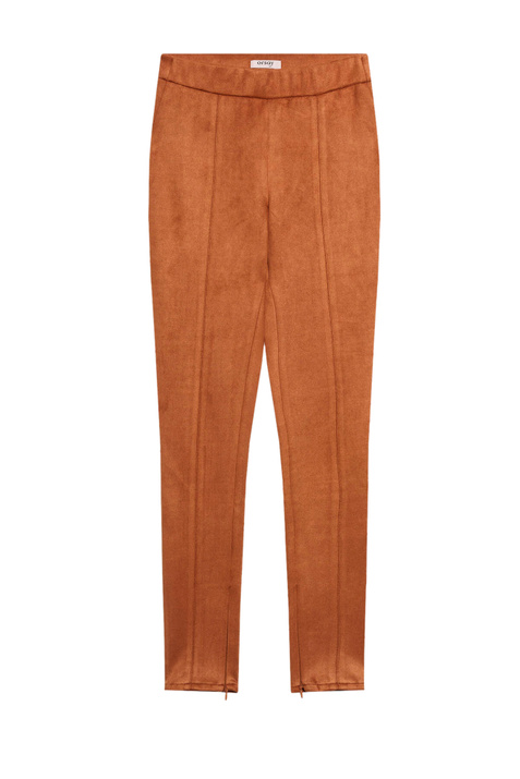 Orsay Бархатистые однотонные брюки ( цвет), артикул 350167 | Фото 1