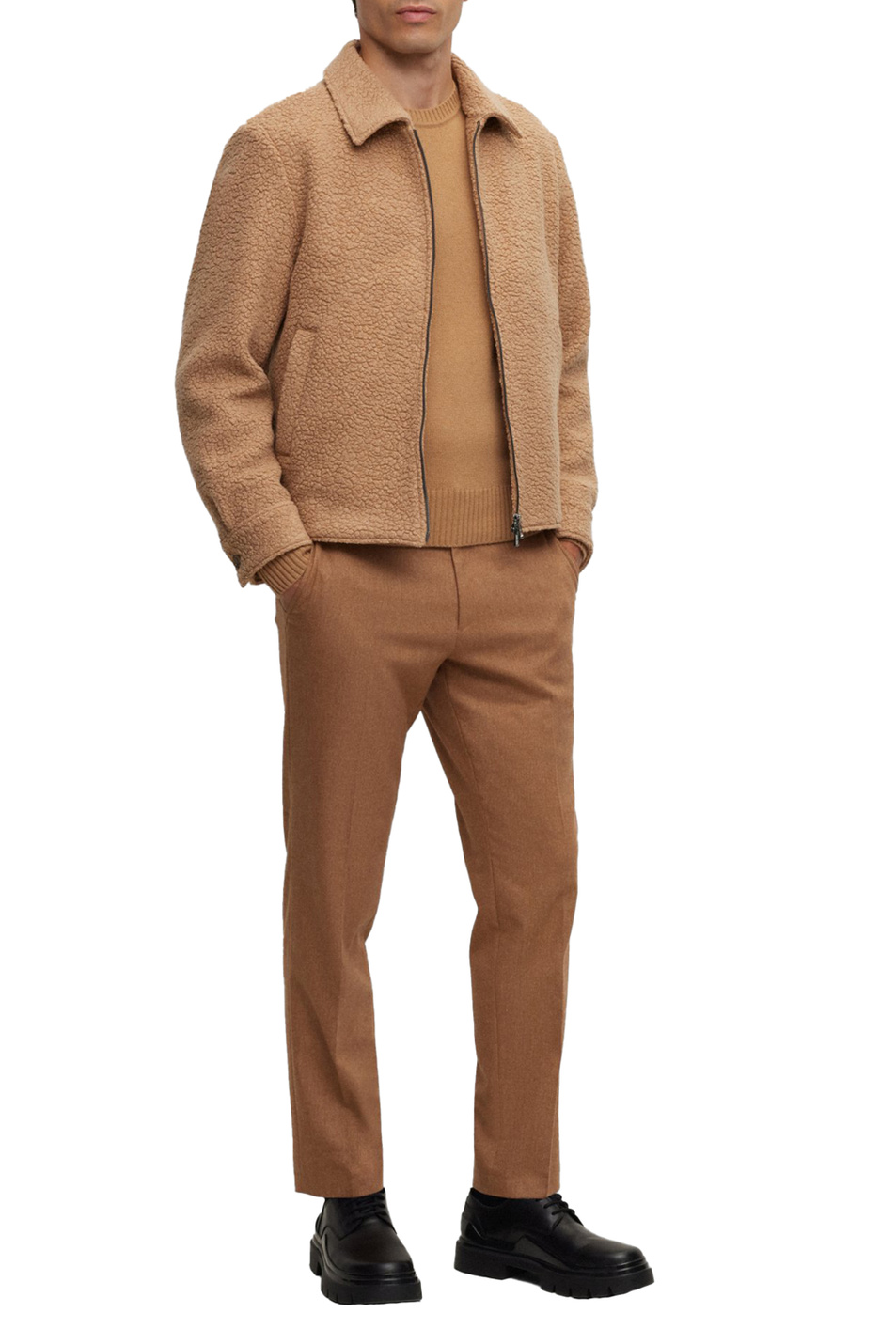 Мужской BOSS Куртка из смесовой шерсти (цвет ), артикул 50502817 | Фото 2