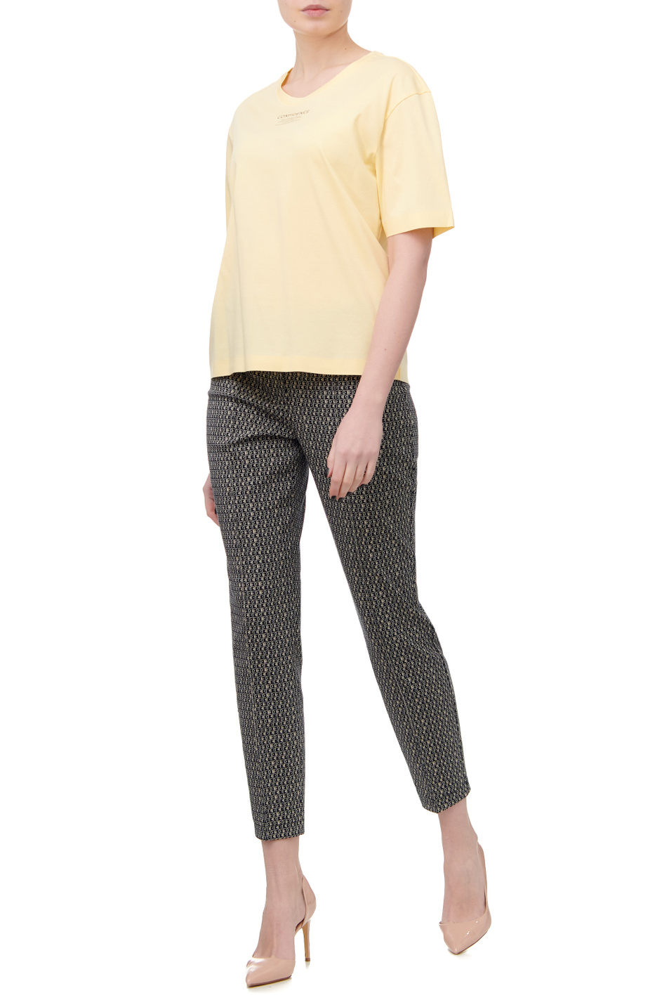 Женский Gerry Weber Футболка из натурального хлопка (цвет ), артикул 770212-35012 | Фото 3