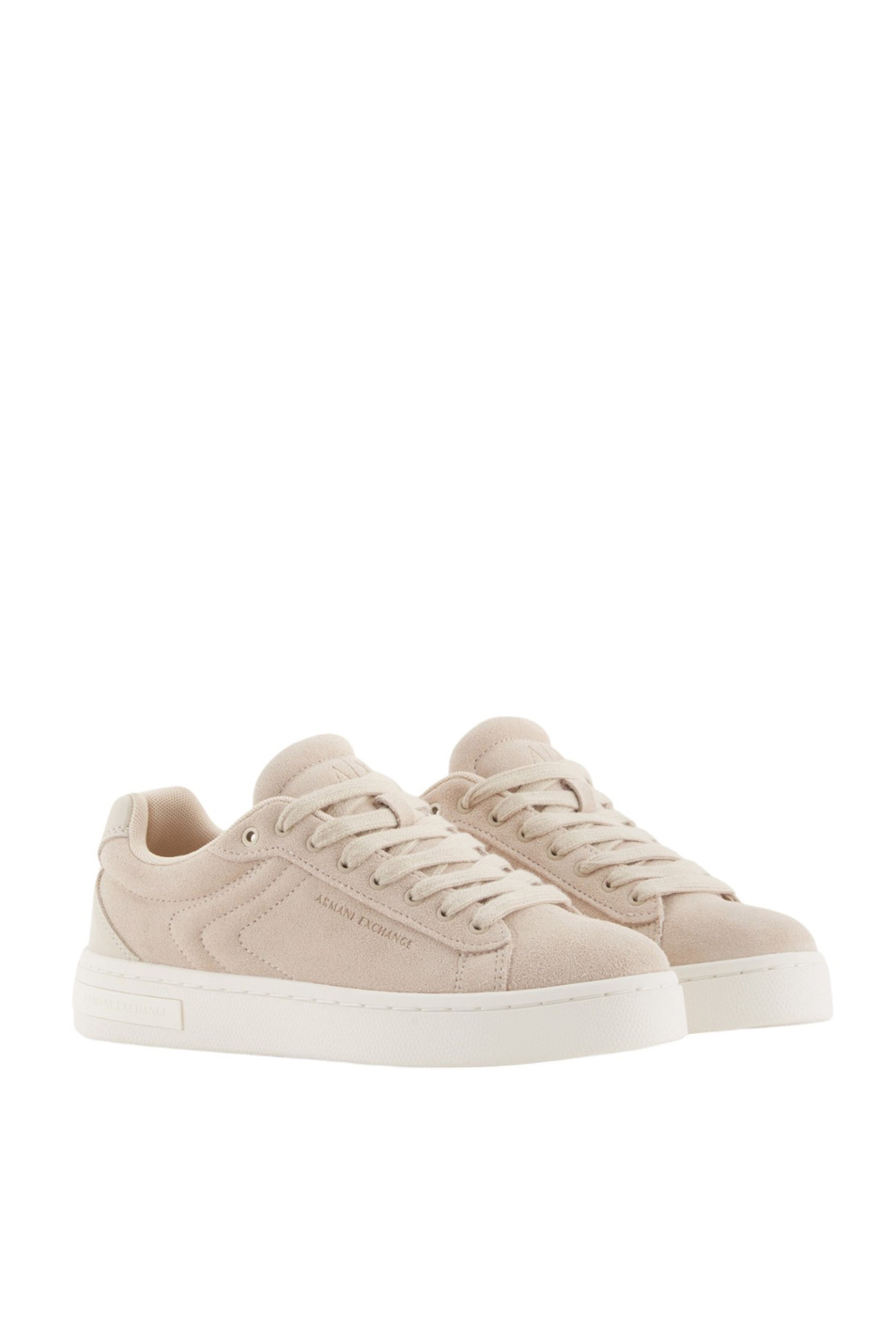 Женский Armani Exchange Сникеры LONDON из натуральной замши (цвет ), артикул XW001619-AF17445 | Фото 2