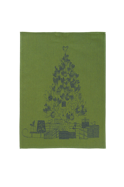 Полотенце кухонное Tree Of Love 50 x 70 см|Основной цвет:Зеленый|Артикул:97893/02 | Фото 1