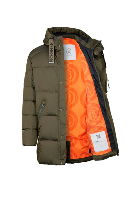 Стеганая куртка JONES-D на молнии|Основной цвет:Оливковый|Артикул:38447593 | Фото 2