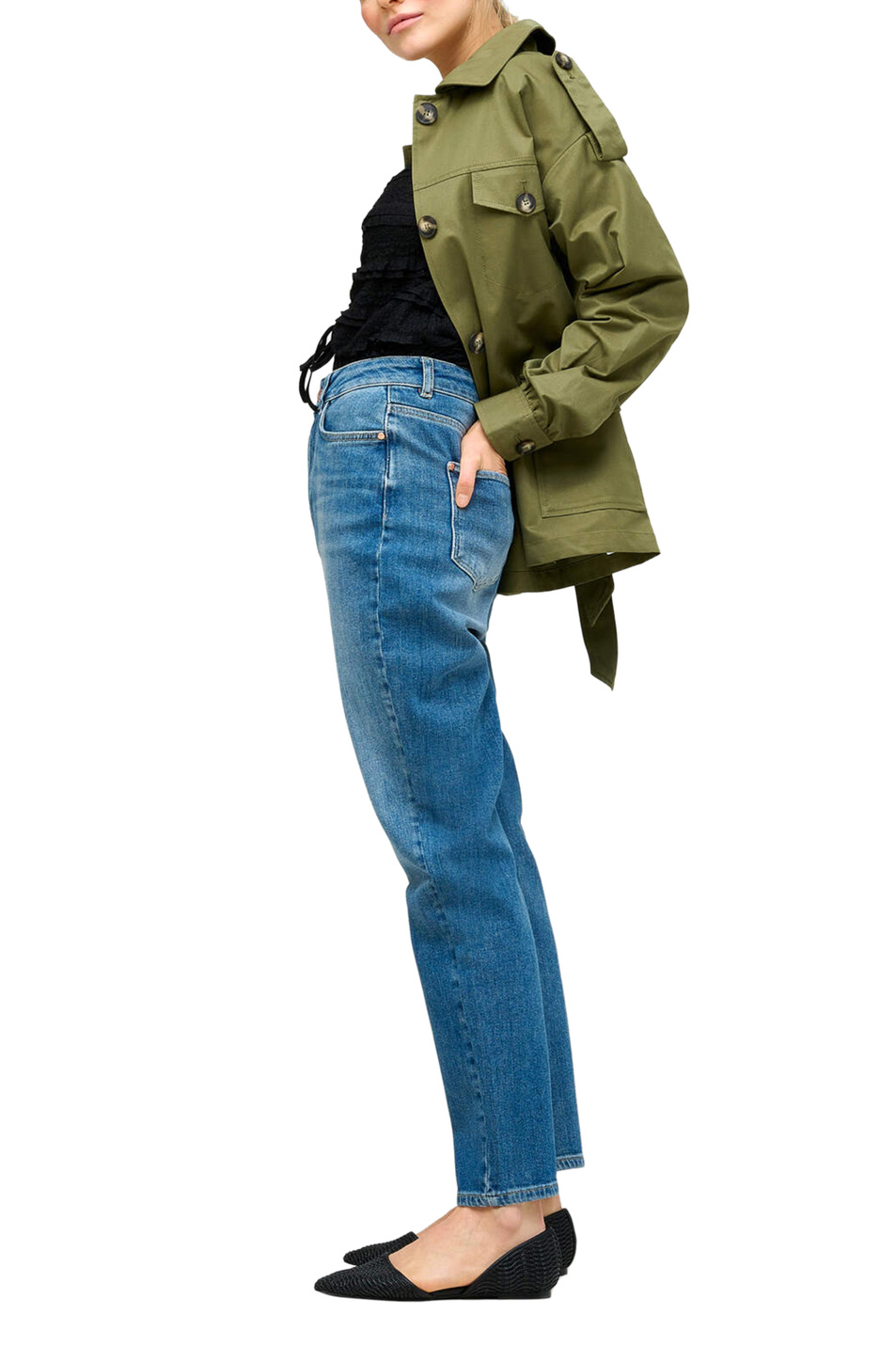 Orsay Куртка с карманами и поясом (цвет ), артикул 820033 | Фото 2