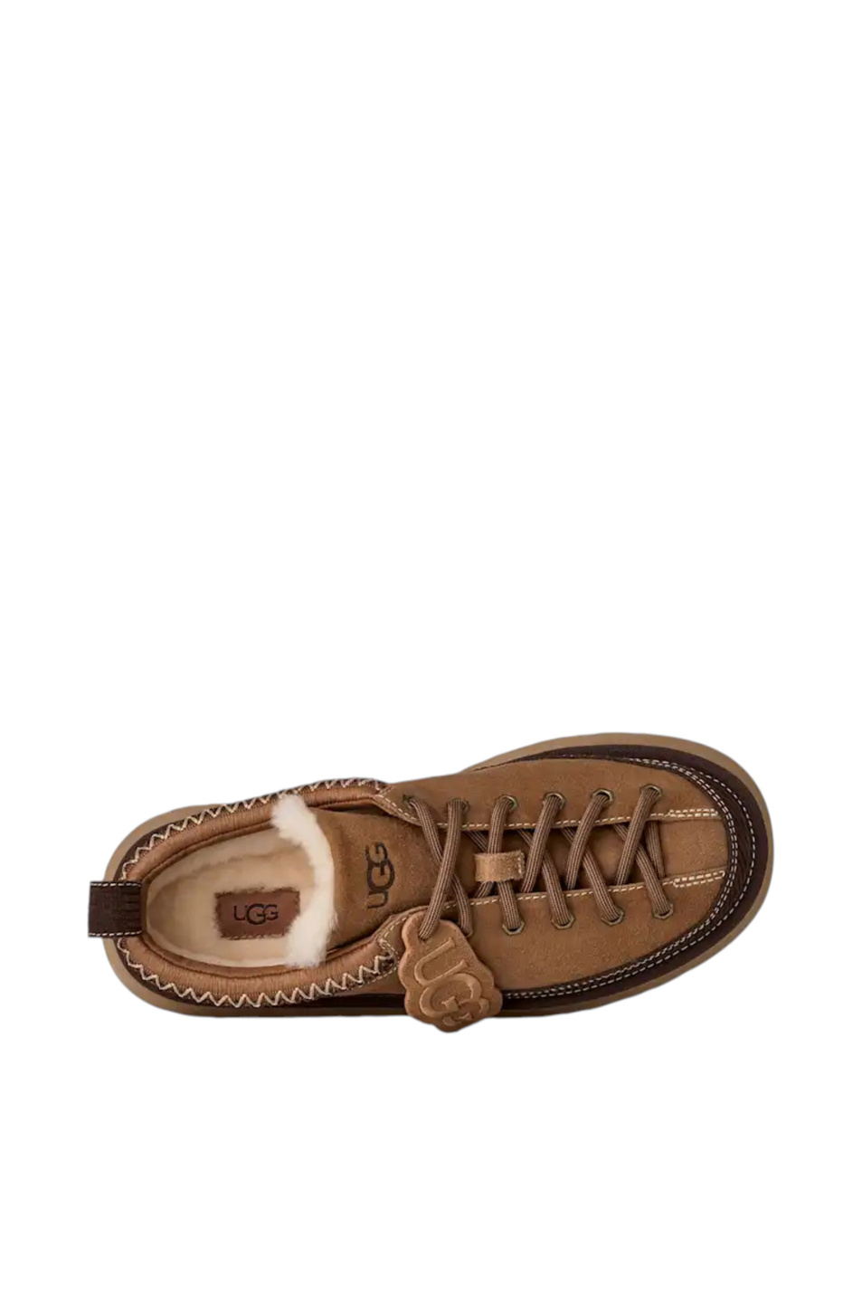 Женский UGG Угги HERITAGE LACE-UP из натуральной замши (цвет ), артикул 1180361 | Фото 5