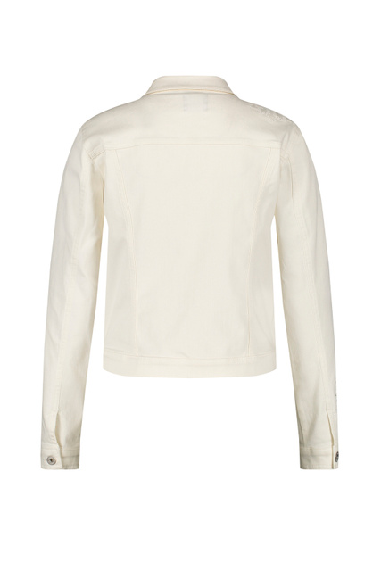 Джинсовая куртка|Основной цвет:Белый|Артикул:130030-11146 | Фото 2