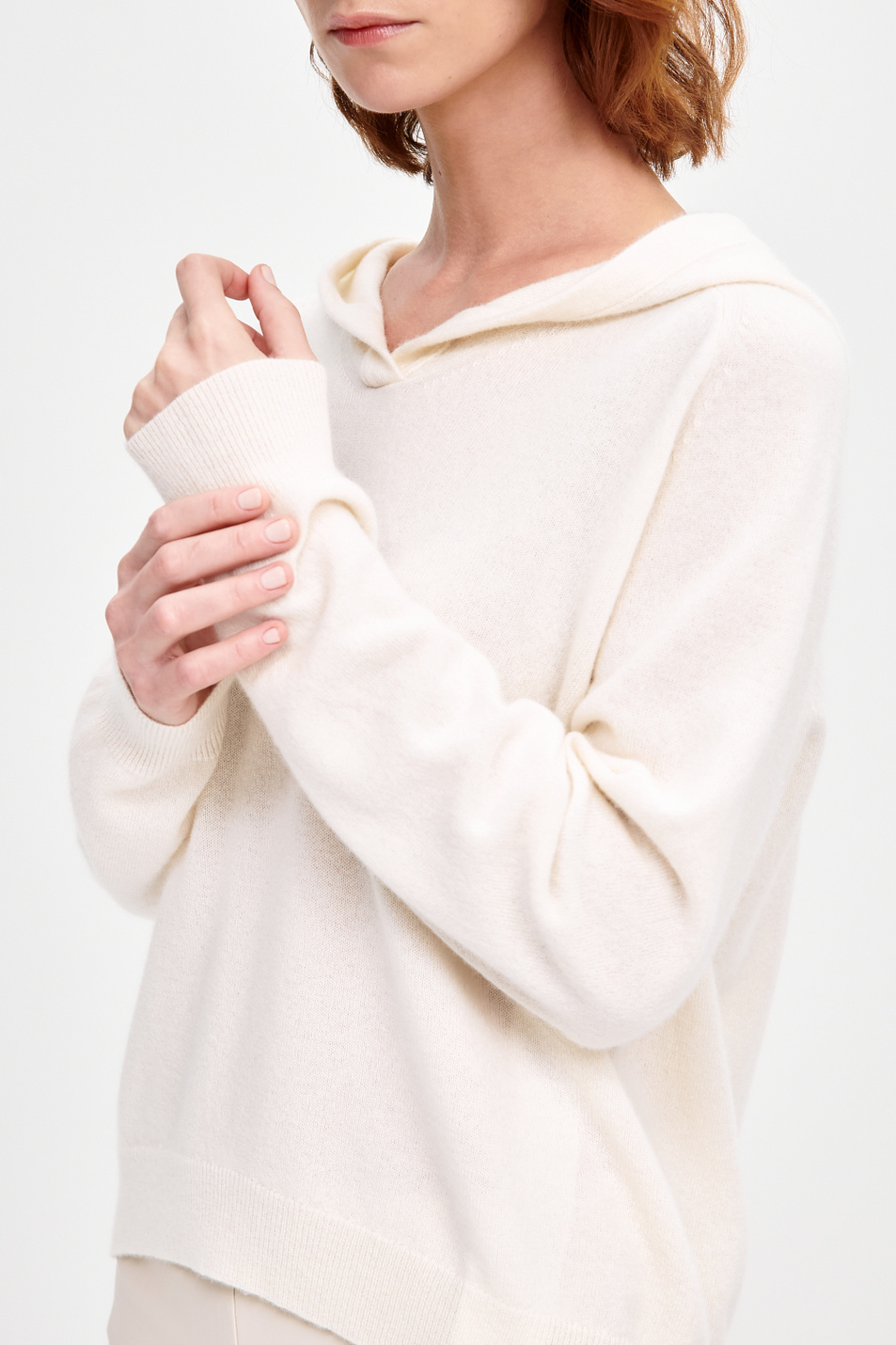 Женский MAX MARA LEISURE Толстовка KISS из кашемира (цвет ), артикул 33660706 | Фото 6