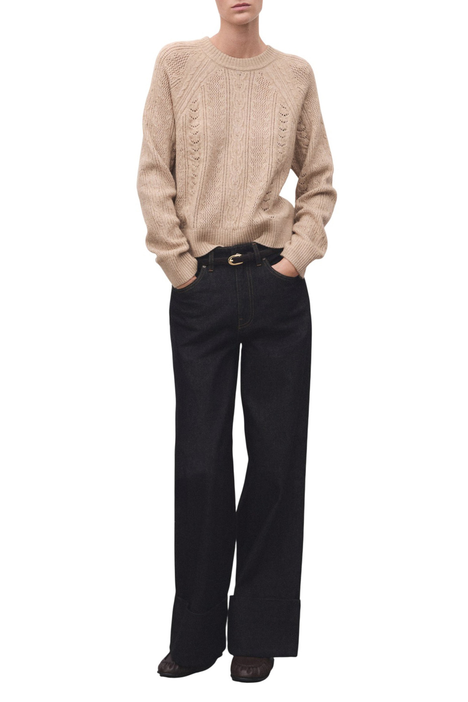 Женский Mango Свитер DUMBO однотонный (цвет ), артикул 27011315 | Фото 2