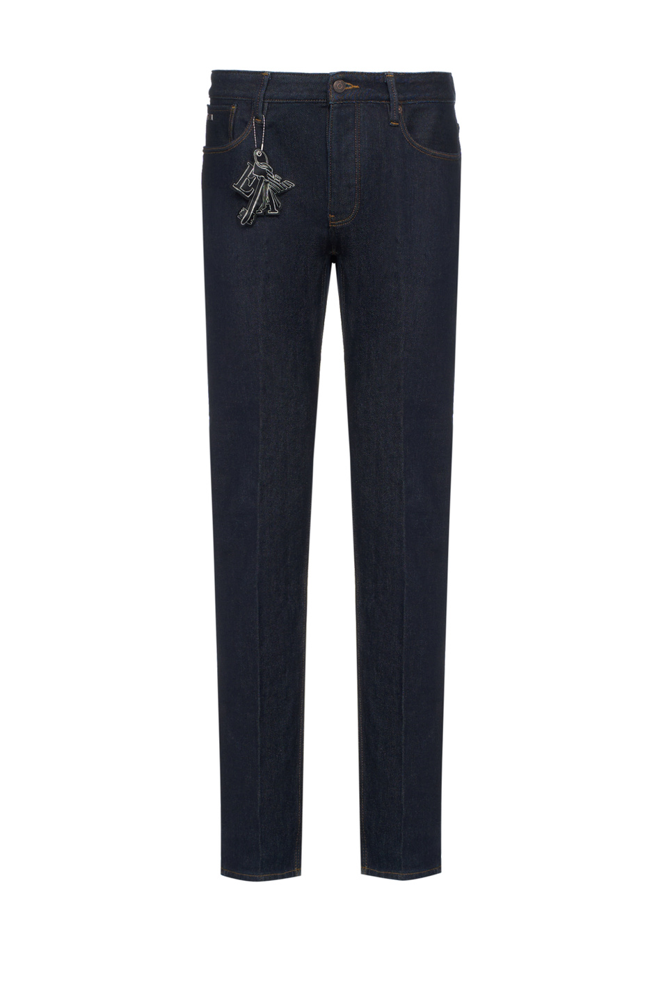 Мужской Emporio Armani Джинсы из эластичного хлопка (цвет ), артикул EM000668-AF19390 | Фото 1