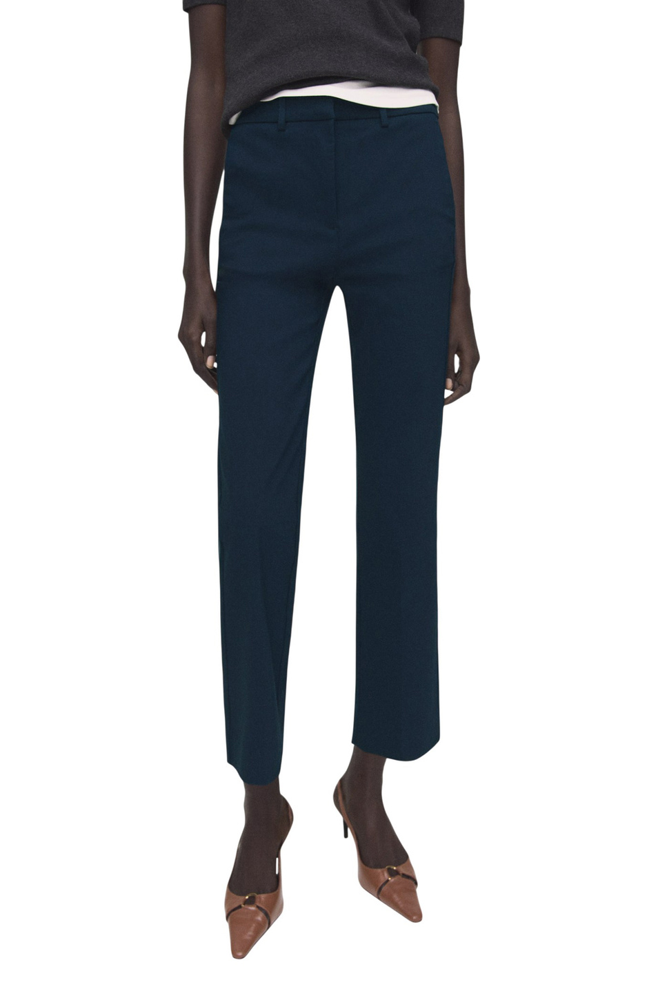 Женский Mango Брюки NEWCOLA укороченные (цвет ), артикул 27091266 | Фото 3