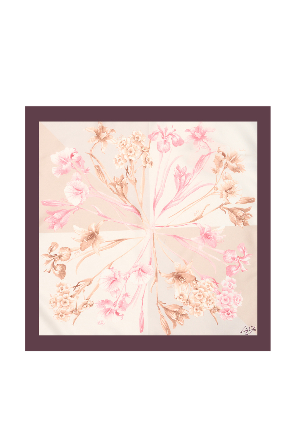 Женский Liu Jo Платок с цветочным принтом (цвет ), артикул 2A6045T2745 | Фото 1