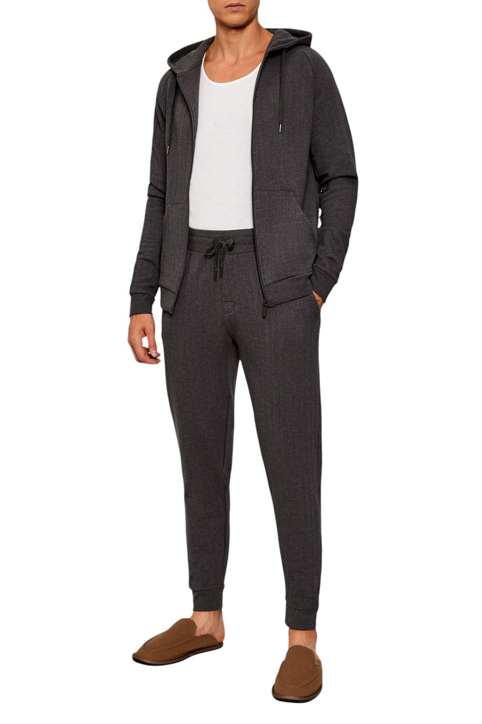 Мужской BOSS Брюки из смесового хлопка (цвет ), артикул 50550622 | Фото 3