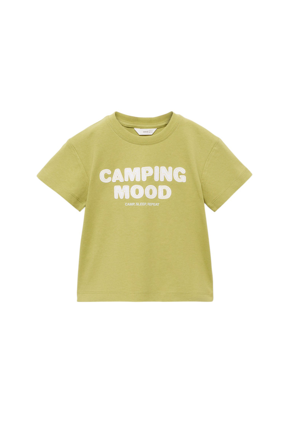 Мальчикам Mango Kids Футболка CAMPING с принтом (цвет ), артикул 17033297 | Фото 1