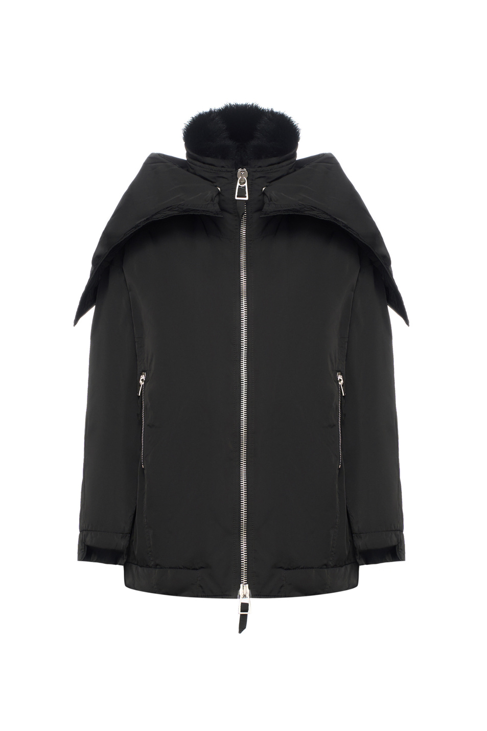 Женский ERMANNO SCERVINO Куртка с акцентным капюшоном (цвет ), артикул D470B312MTUUJ | Фото 1