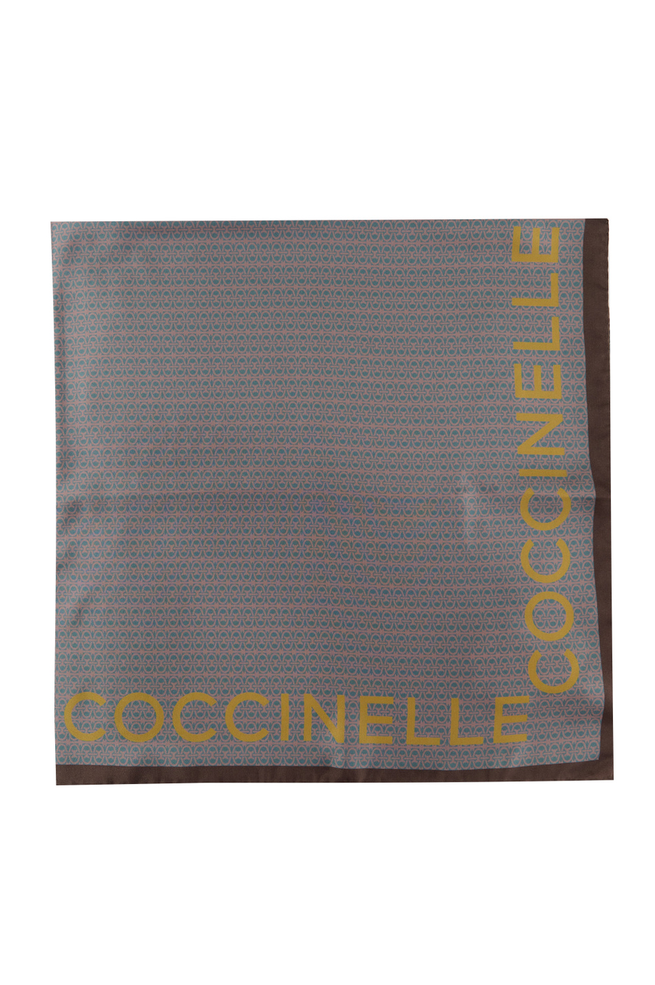 Женский Coccinelle Платок MONOGRAM LOGO из натурального шелка (цвет ), артикул E7PZU380101 | Фото 1