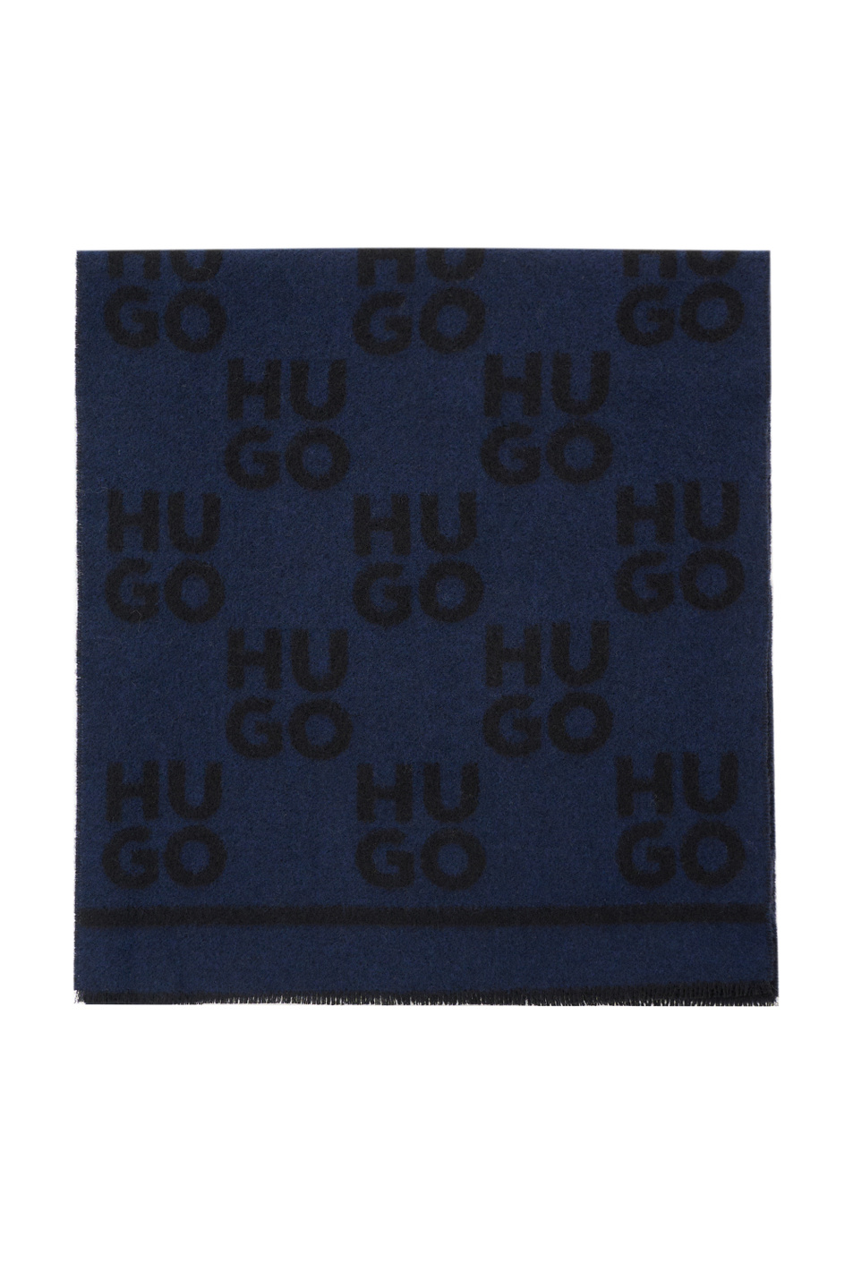 Мужской HUGO Шарф с логотипированным принтом (цвет ), артикул 50524767 | Фото 1