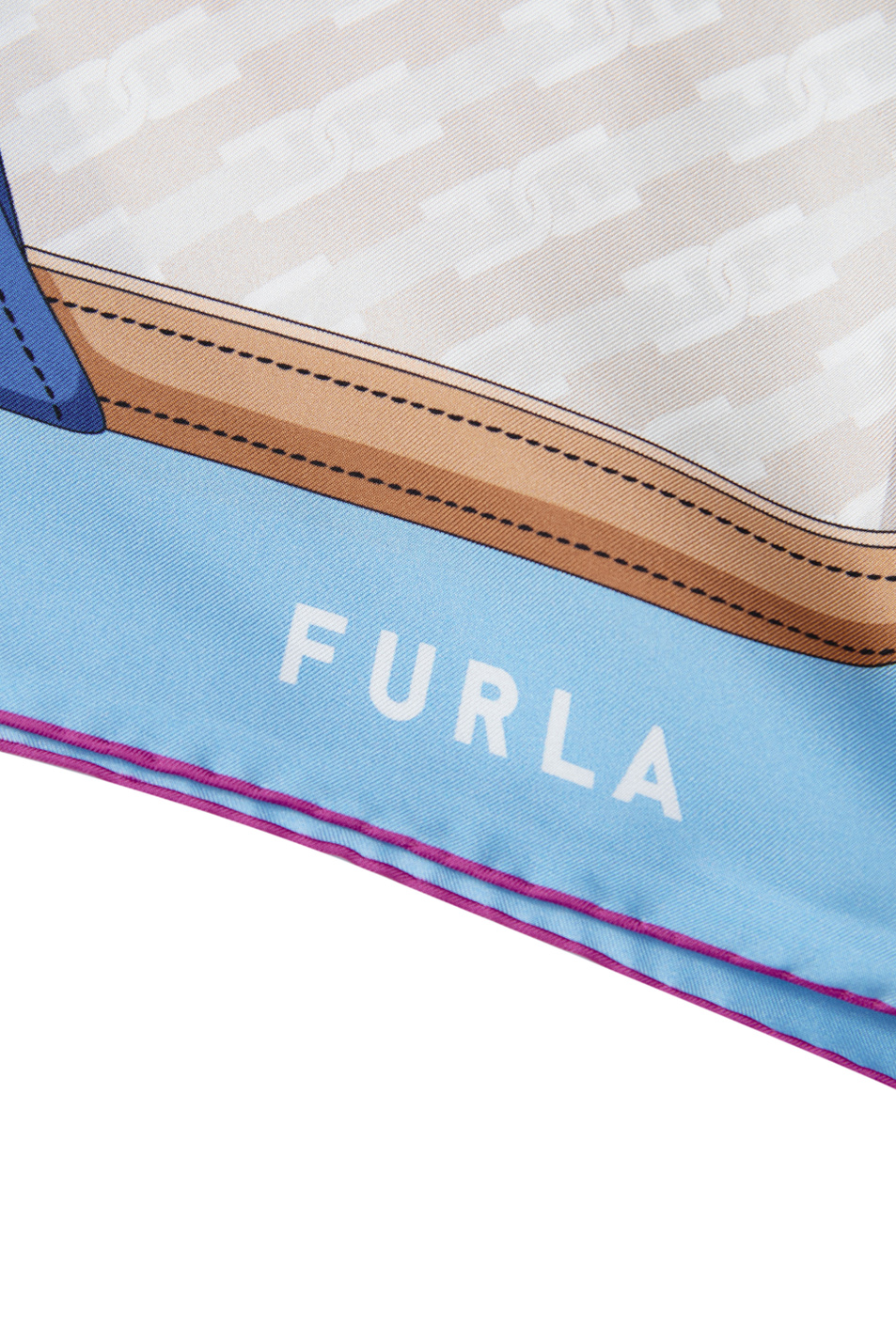 Женский Furla Платок из шелка с принтом (цвет ), артикул WT00021-BX1692 | Фото 2