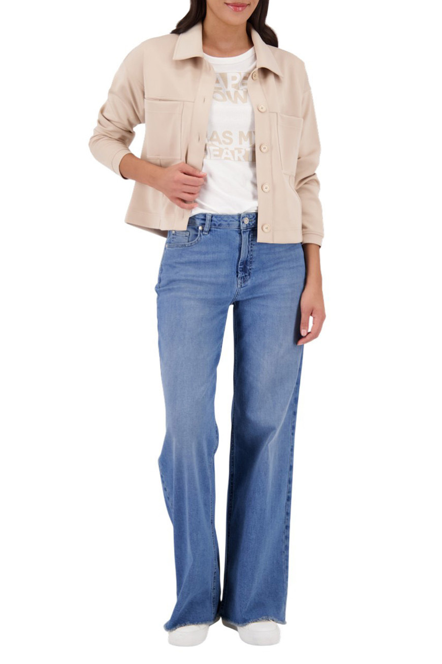 Женский Monari Футболка с отделкой стразами (цвет ), артикул 410156 | Фото 2