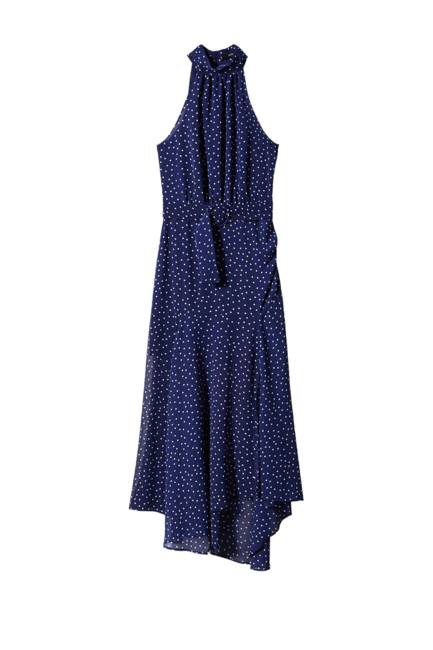 Платье ADELA в горох|Основной цвет:Синий|Артикул:47025859 | Фото 1