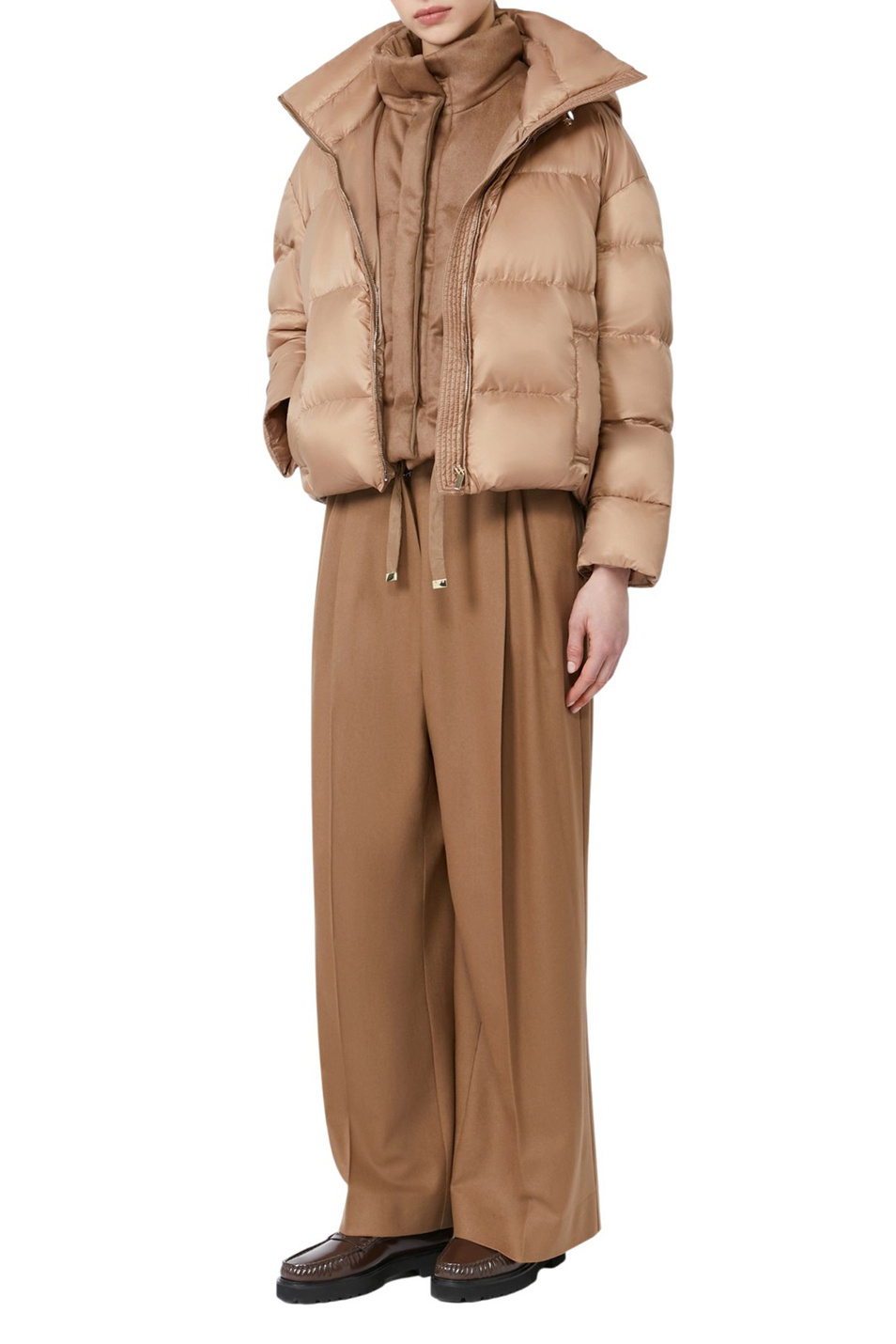 Жилет DIONISO двусторонний|Основной цвет:Коричневый Женский Max Mara Жилет DIONISO двусторонний (цвет ), артикул 2529296055 | Фото 2