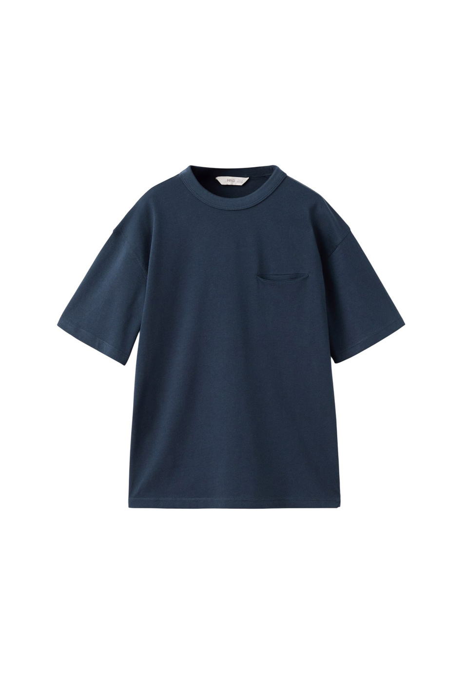 Мальчикам Mango Kids Футболка BASICMC из хлопка (цвет ), артикул 27033292 | Фото 1