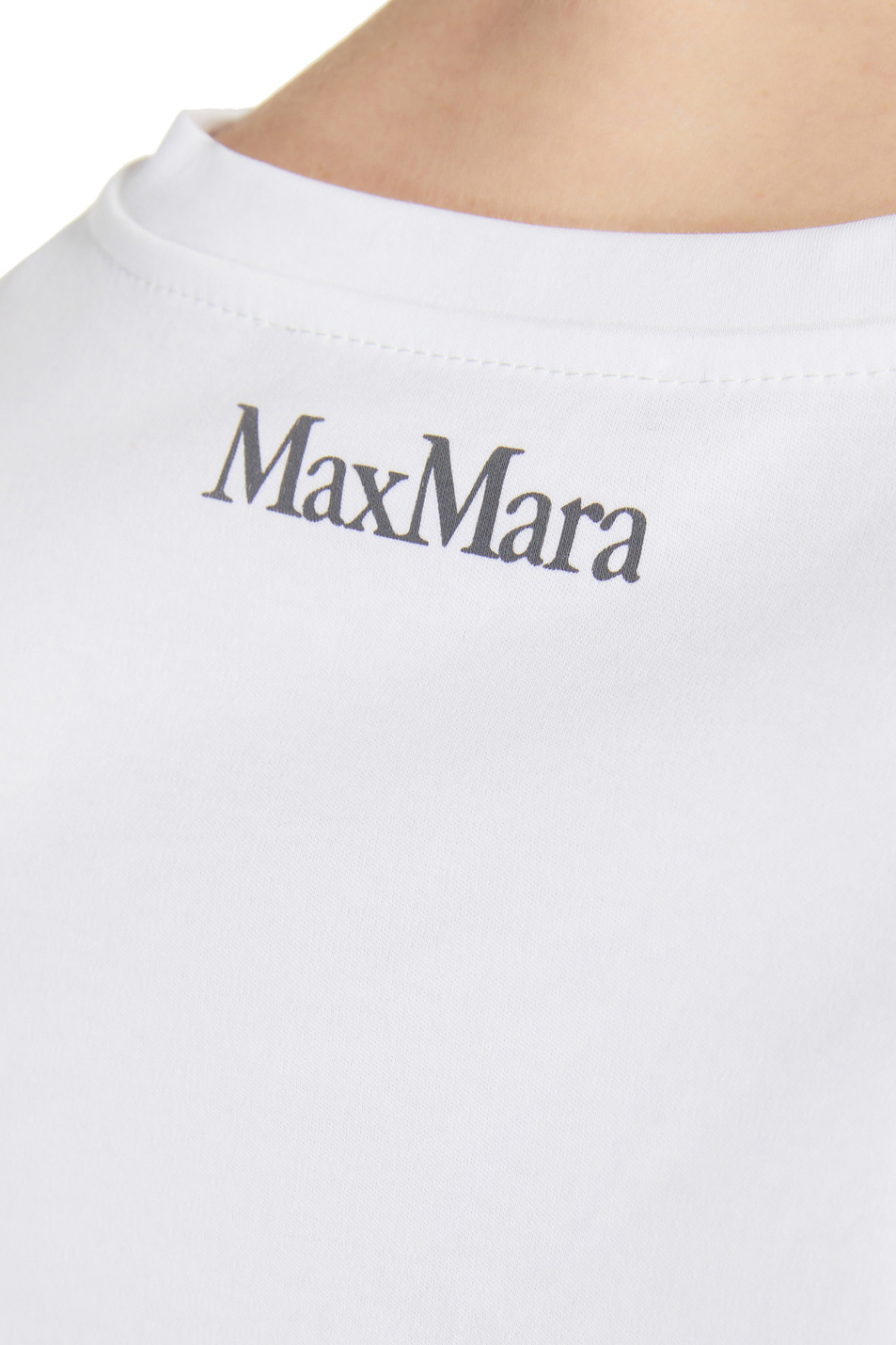 Женский Max Mara Футболка LAGHI из хлопка (цвет ), артикул 2516941011 | Фото 6