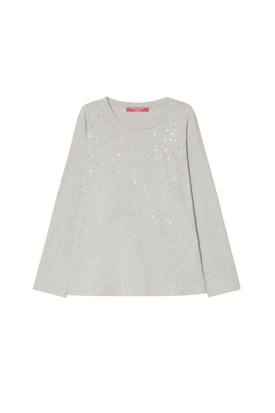 Женский Marina Rinaldi Лонгслив NINO из хлопка (цвет ), артикул 2528976037 | Фото 1