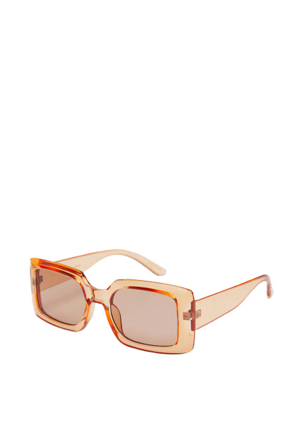 Солнцезащитные очки ROMA в прозрачной оправе|Основной цвет:Оранжевый|Артикул:27072502 | Фото 1
