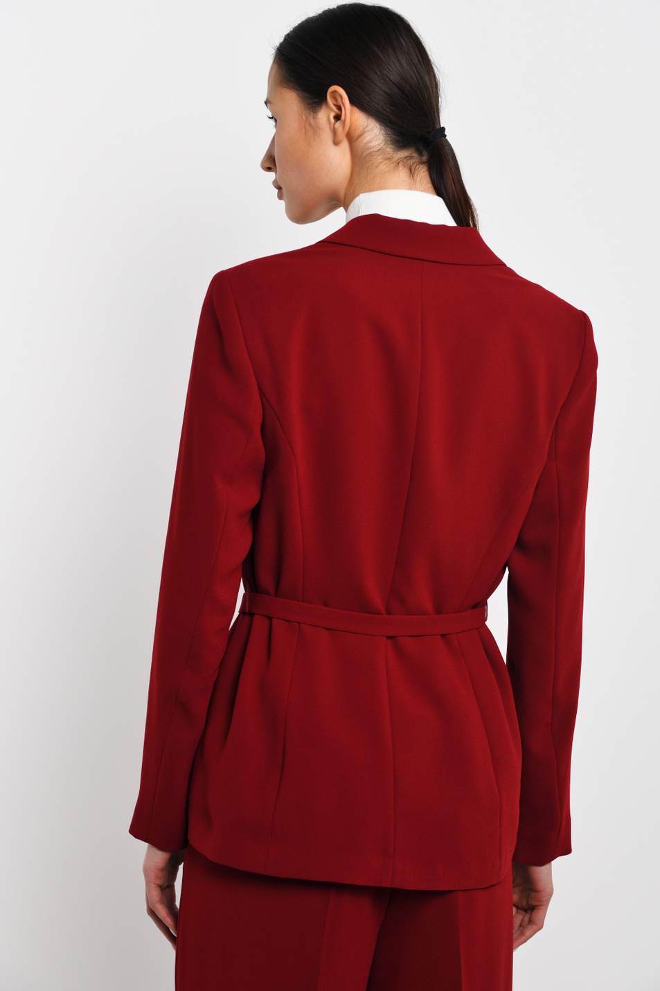 Женский Gerry Weber Пиджак с карманами и поясом (цвет ), артикул 230015-31242 | Фото 3