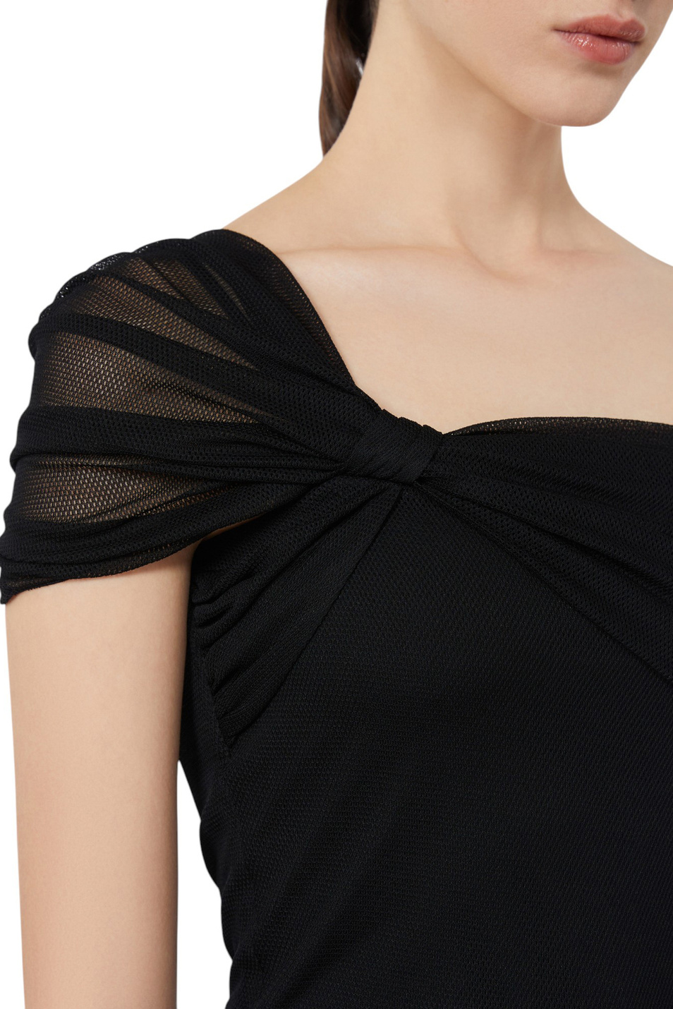 Женский Max Mara Топ BELLICO с асимметрией (цвет ), артикул 2521946021 | Фото 5