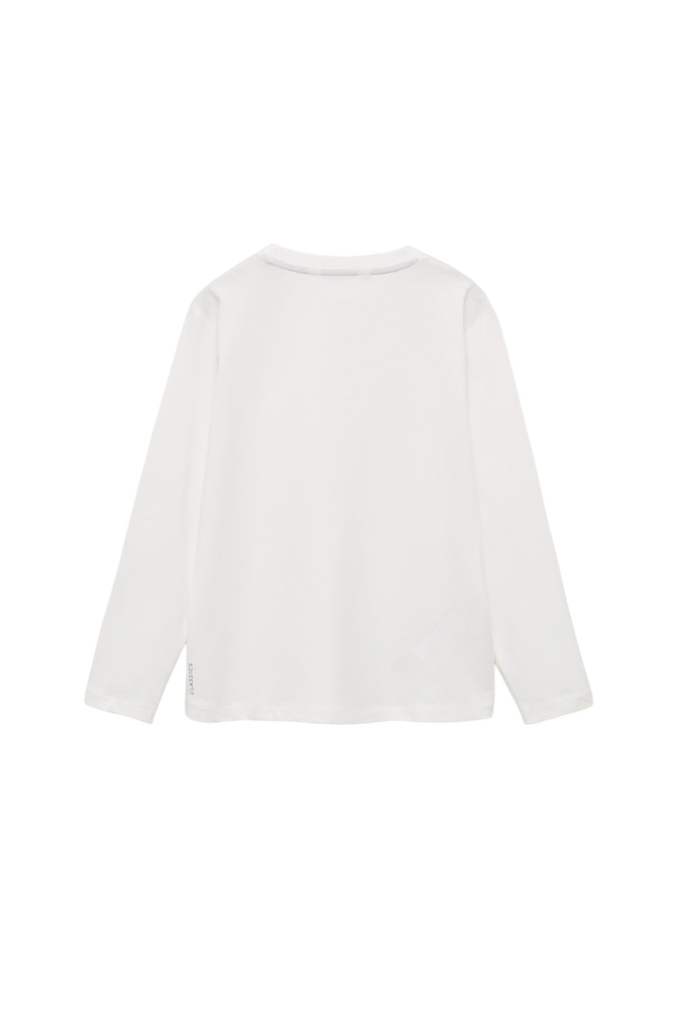 Мальчикам Mango Kids Лонгслив BASICA7 из хлопка (цвет ), артикул 87030649 | Фото 2
