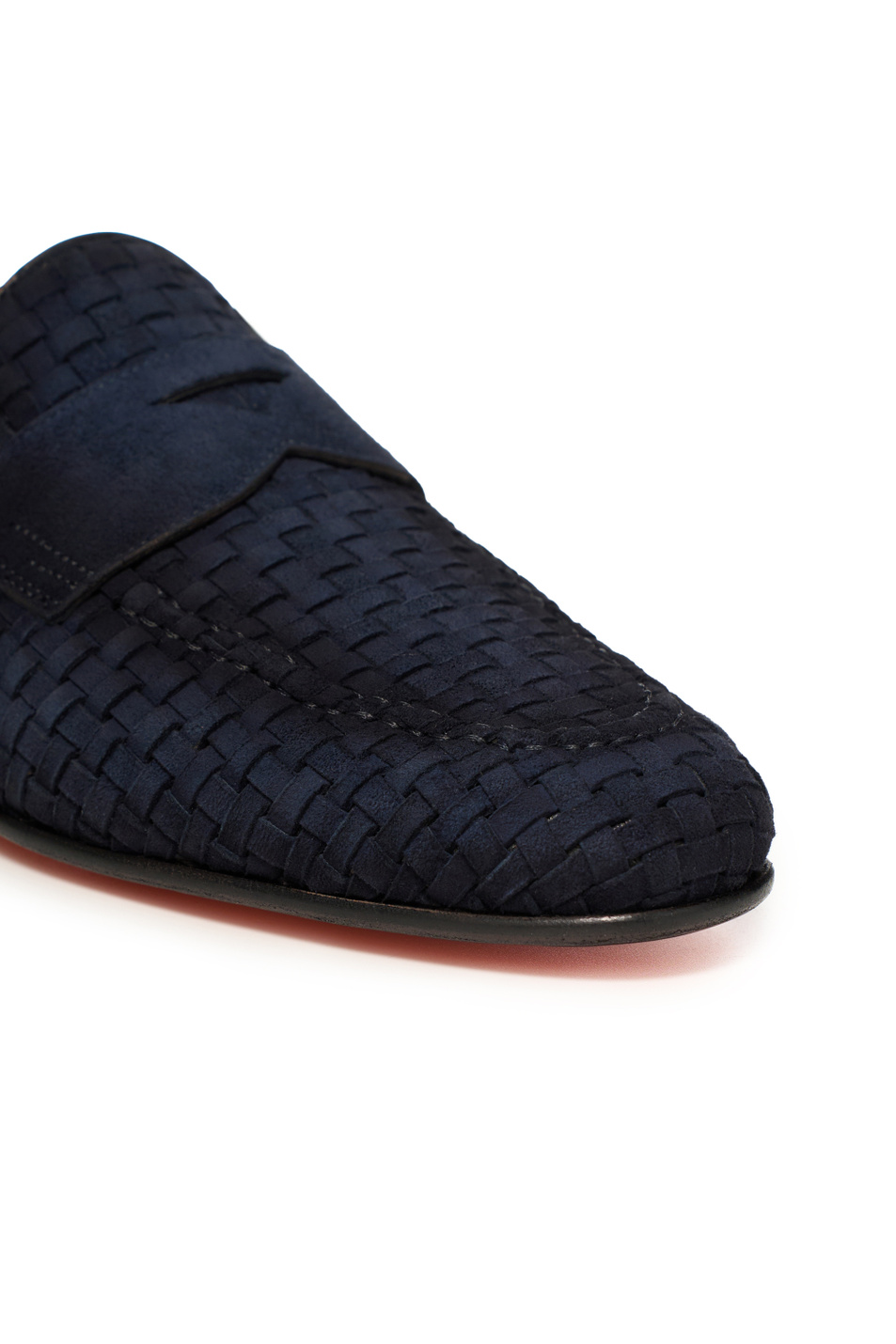 Мужской Santoni Лоферы GWENDAL из натуральной замши (цвет ), артикул MCNG13903LA3SAYCU62 | Фото 5