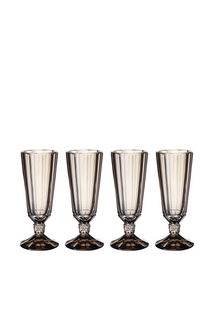 Набор бокалов для шампанского|Основной цвет:Серый|Артикул:11-3790-8130 | Фото 1