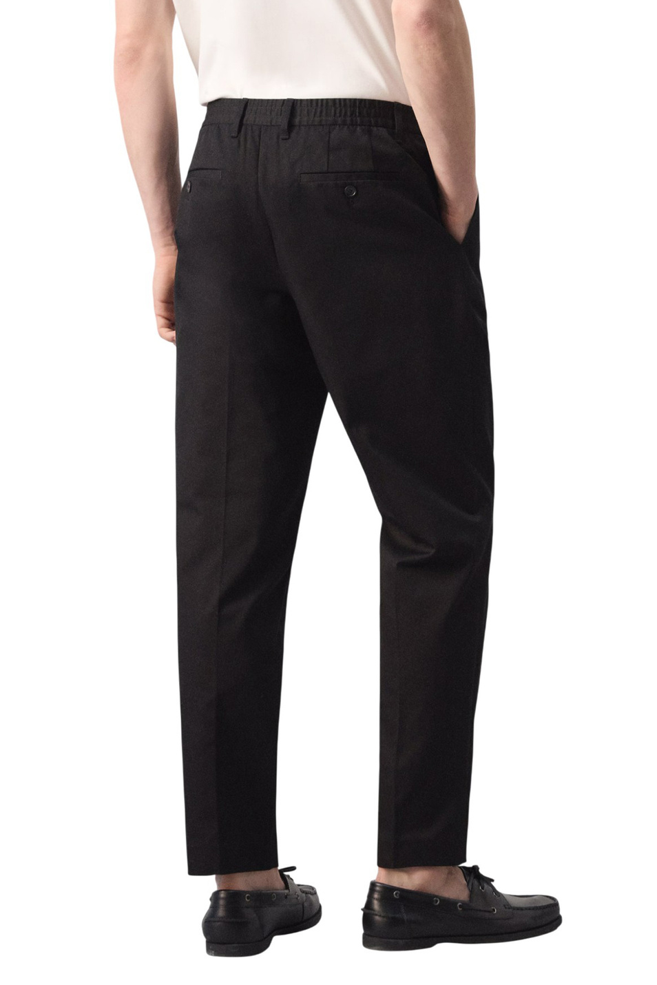 Мужской Mango Man Брюки ROBERTO2 из хлопка (цвет ), артикул 27004413 | Фото 4