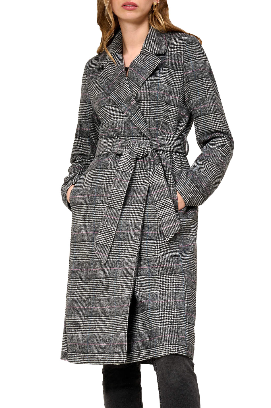 Orsay Пальто с принтом и поясом (цвет ), артикул 830256 | Фото 3