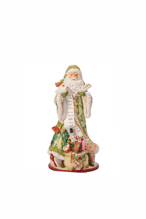 Фигурка "Санта со списком подарков", 27 см|Основной цвет:Разноцветный|Артикул:1022015 | Фото 1
