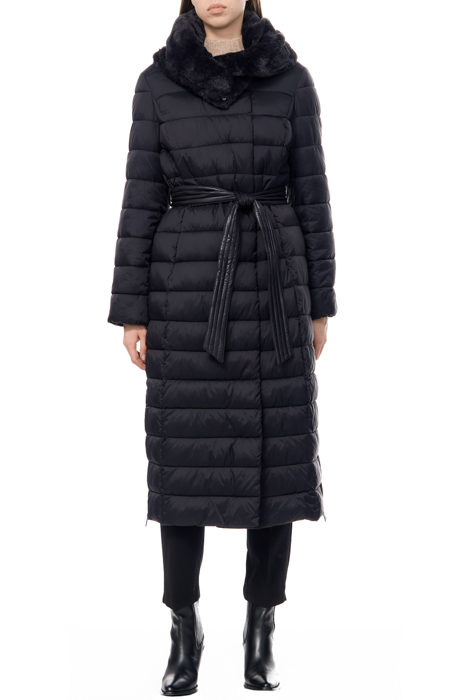 Женский Gerry Weber Пальто стеганое с поясом (цвет ), артикул 250202-31151 | Фото 4
