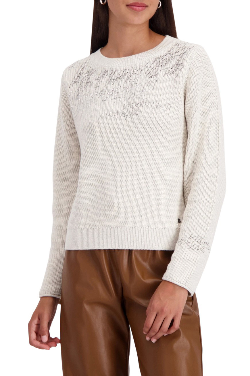 Женский Monari Джемпер со стразами (цвет ), артикул 809449 | Фото 3