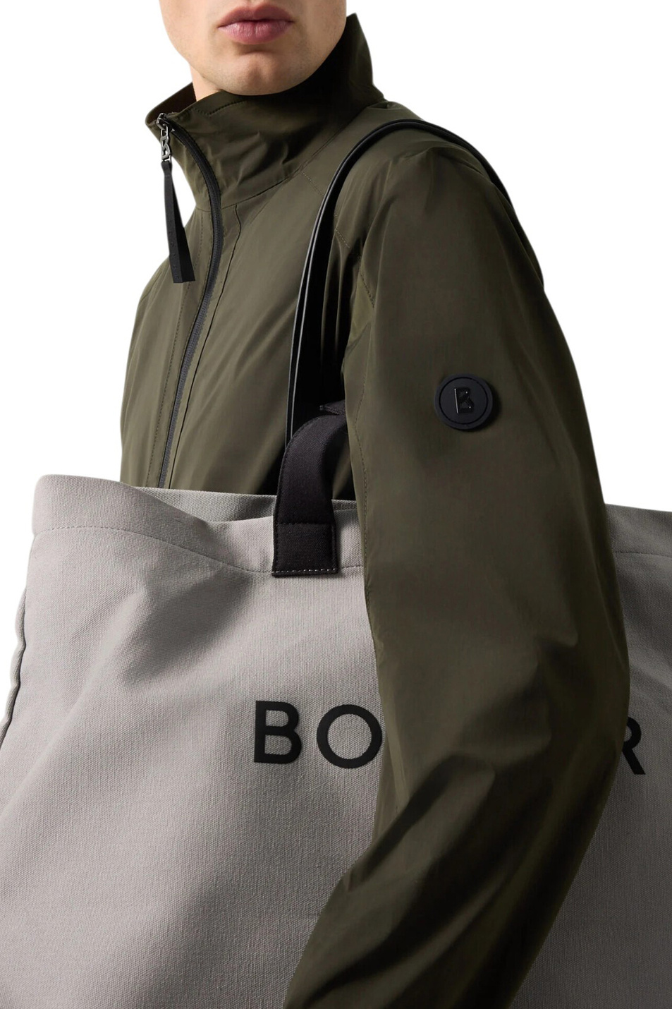 Мужской Bogner Бомбер JONAS однотонный (цвет ), артикул 38227825 | Фото 8