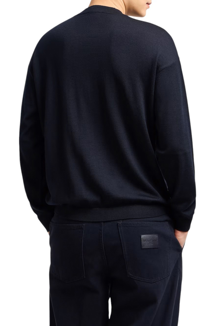 Мужской Emporio Armani Джемпер из шерсти (цвет ), артикул EM000903-AF14698 | Фото 4