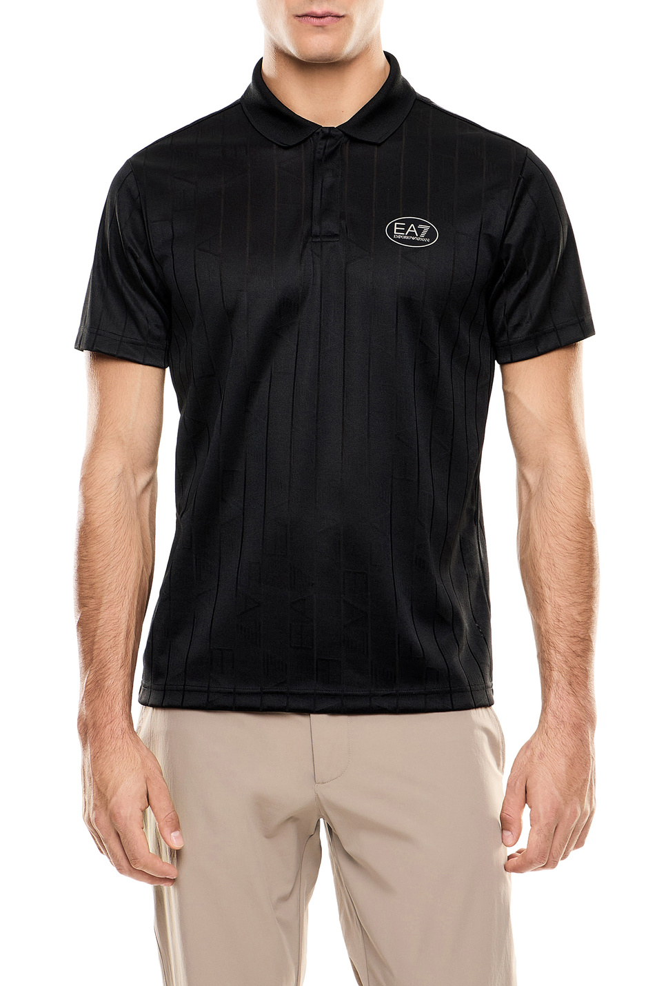Мужской EA7 Поло с логотипом (цвет ), артикул 7M001287-AF22277 | Фото 3