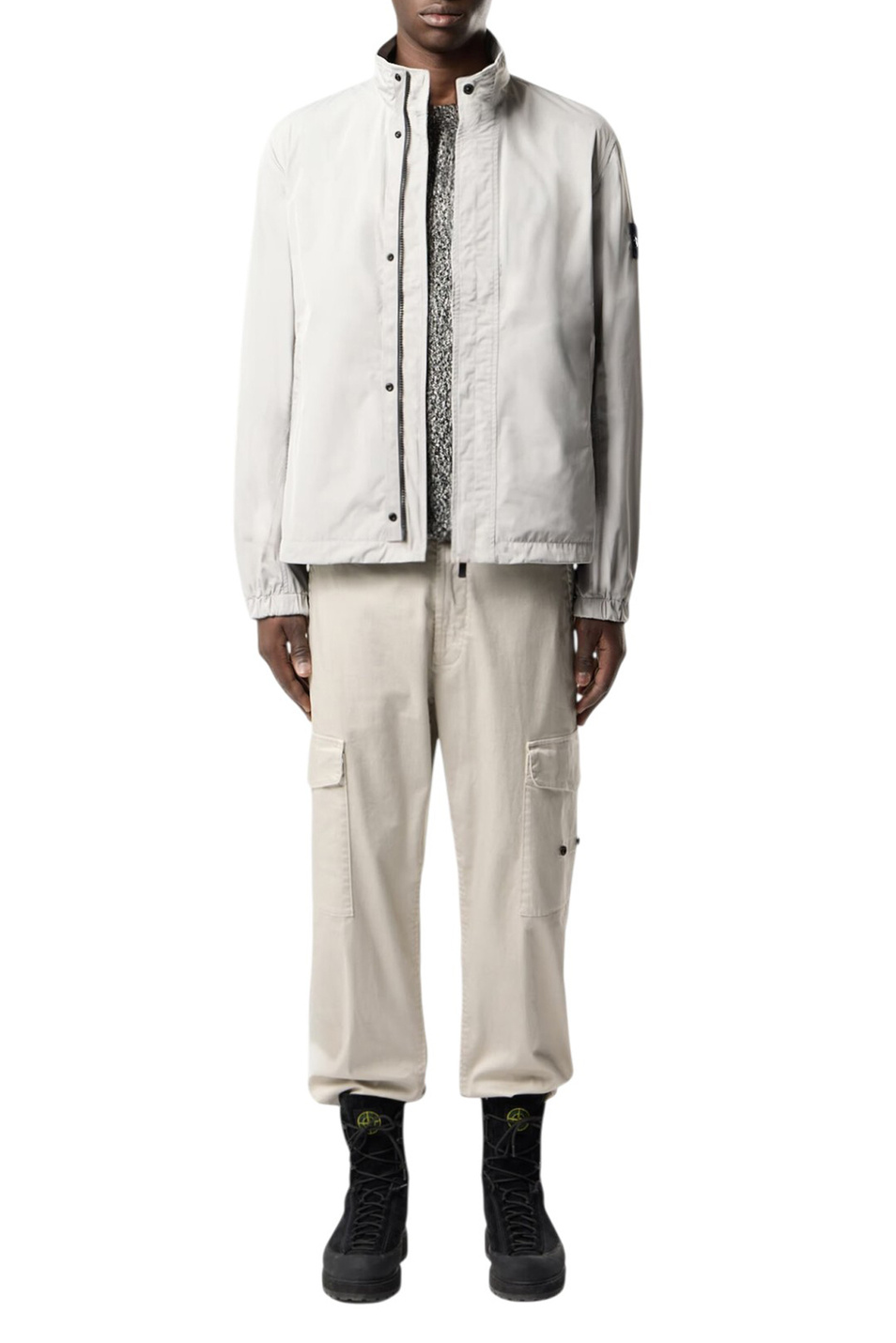 Мужской Stone Island Куртка из водоотталкивающей ткани (цвет ), артикул L1S154100033-S0026 | Фото 2