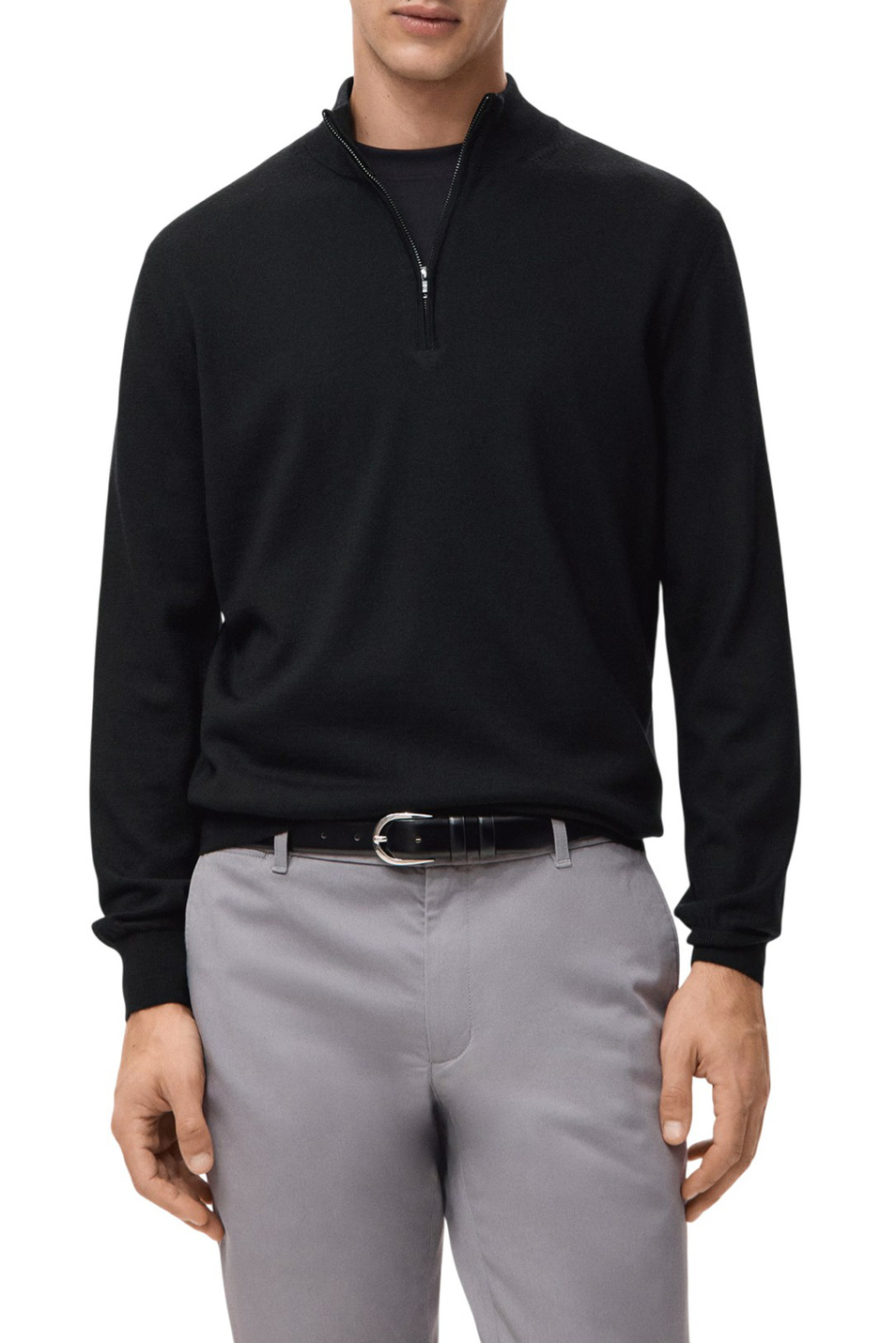 Мужской Mango Man Свитер WILLYP из шерсти (цвет ), артикул 27041285 | Фото 3