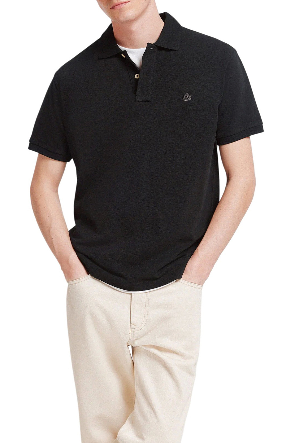 Мужской Springfield Поло из хлопка (цвет ), артикул 8551105 | Фото 1