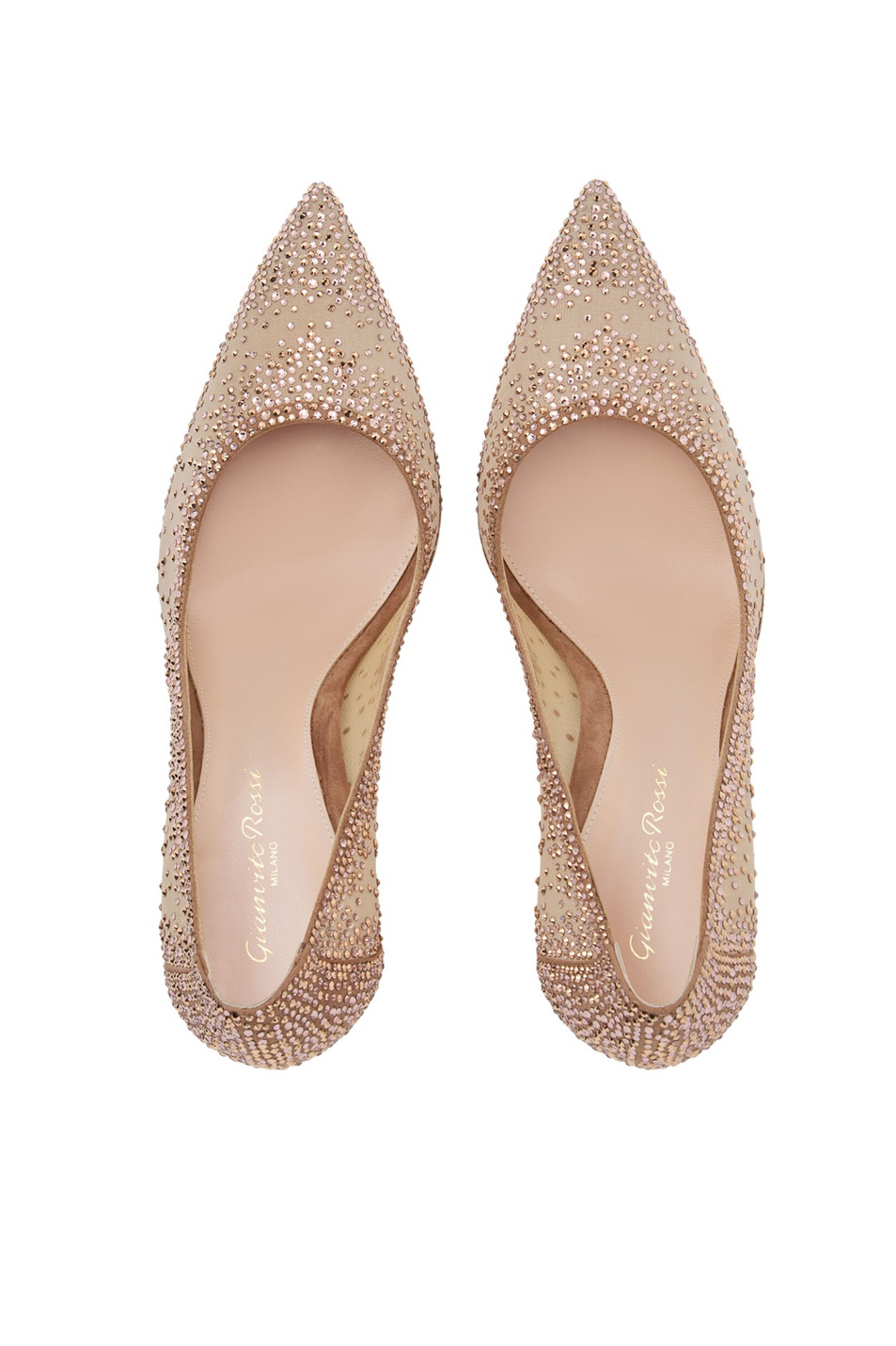Женский Gianvito Rossi Туфли RANIA с отделкой стразами (цвет ), артикул G20130.15RIC.COZPRND | Фото 3