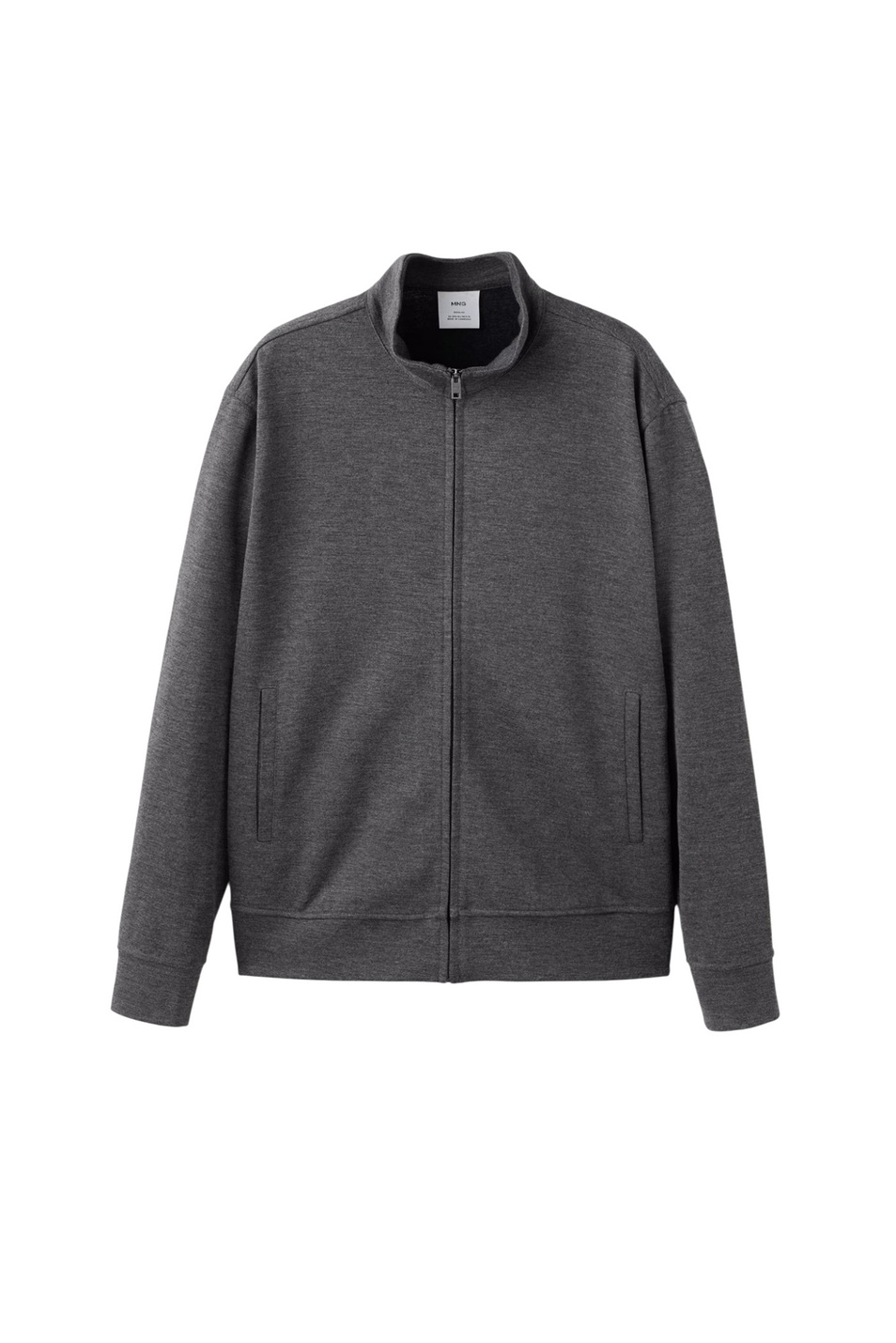 Толстовка PORTELLZ на молнии|Основной цвет:Серый Мужской Mango Man Толстовка PORTELLZ на молнии (цвет ), артикул 27032888 | Фото 1