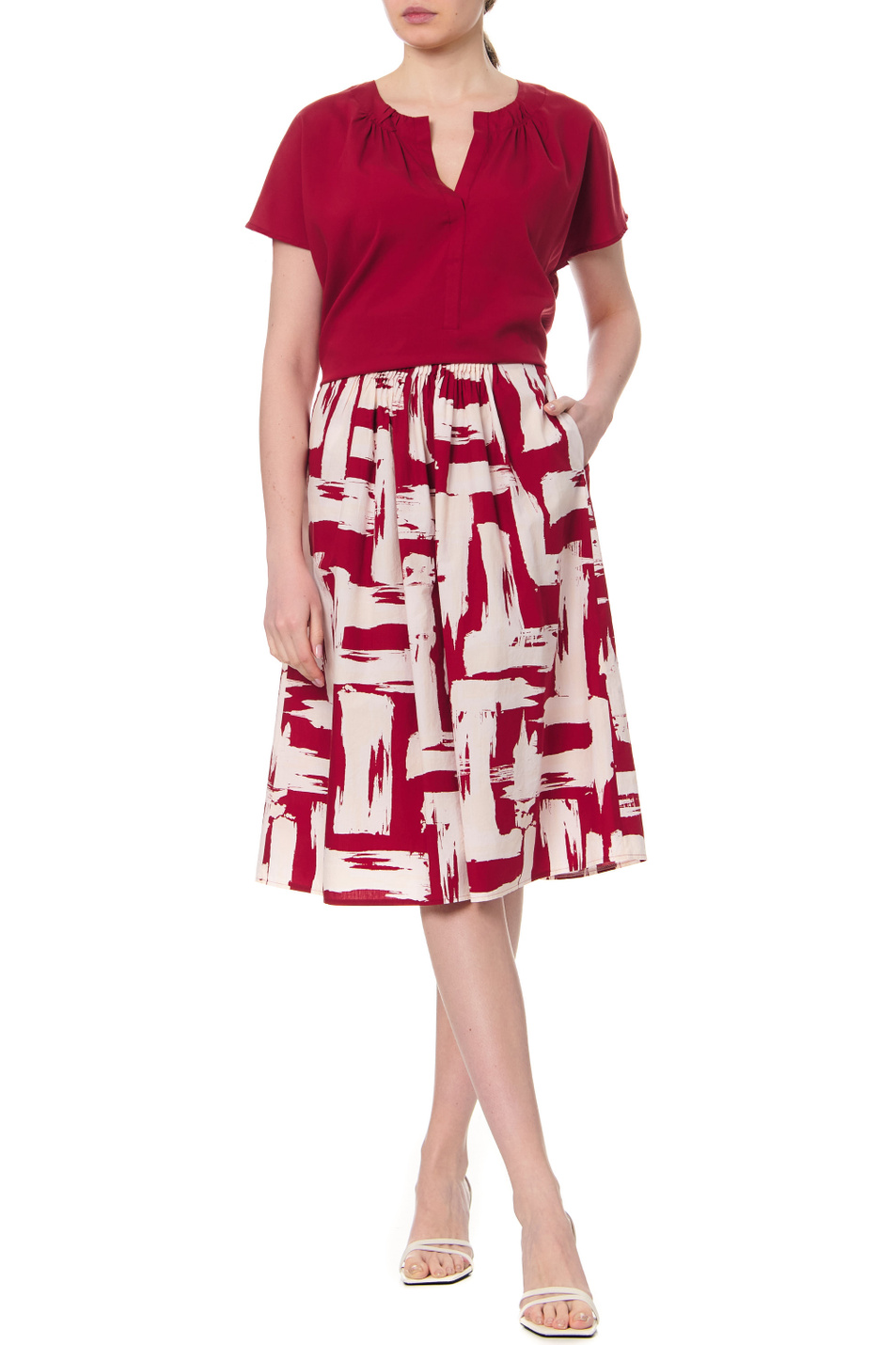 Женский Gerry Weber Блузка с коротким рукавом (цвет ), артикул 760034-31424 | Фото 3