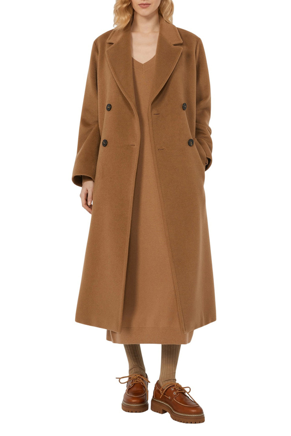 Женский Weekend Max Mara Пальто ZUFOLO из смесовой шерсти (цвет ), артикул 2525016092 | Фото 2