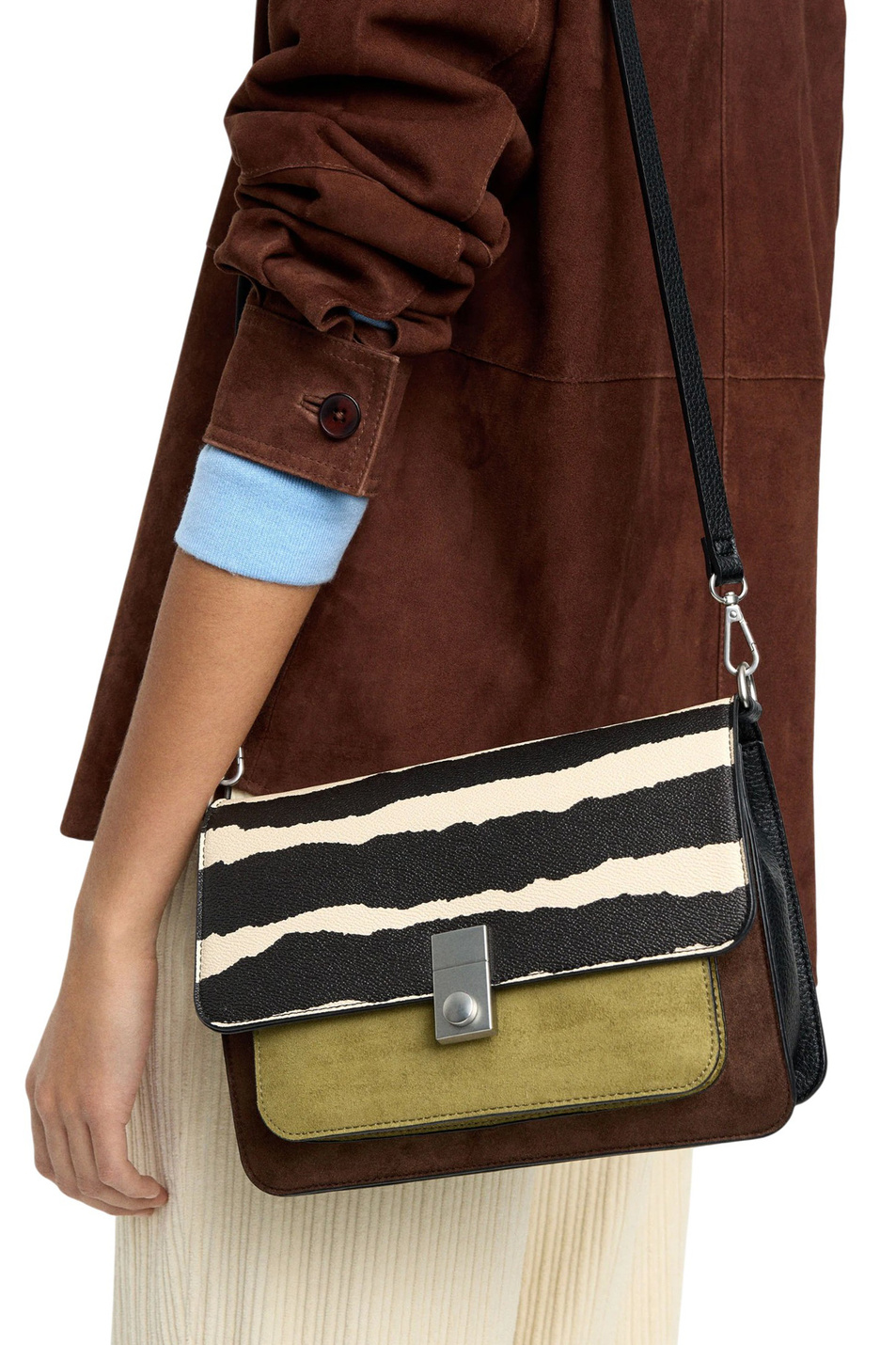 Женский Parfois Сумка с анималистичным принтом (цвет ), артикул 243344 | Фото 4