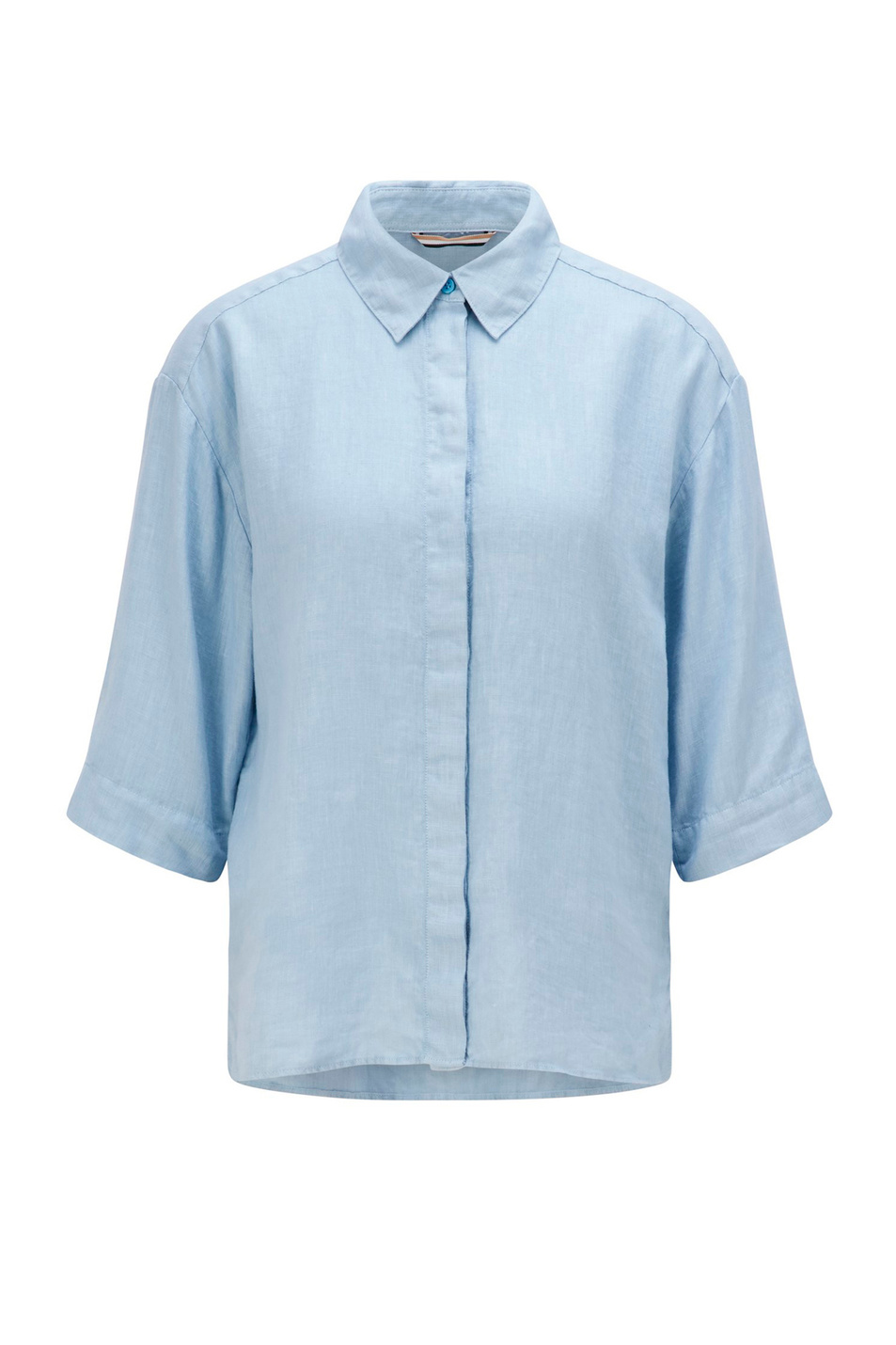 BOSS Рубашка свободного кроя из чистого льна (цвет ), артикул 50469959 | Фото 1